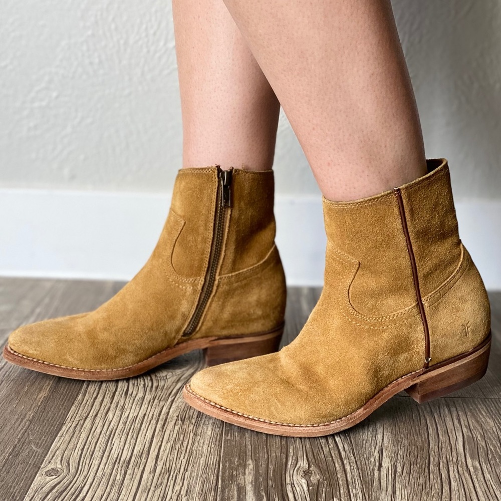 Boho Frye Booties Size 7.5